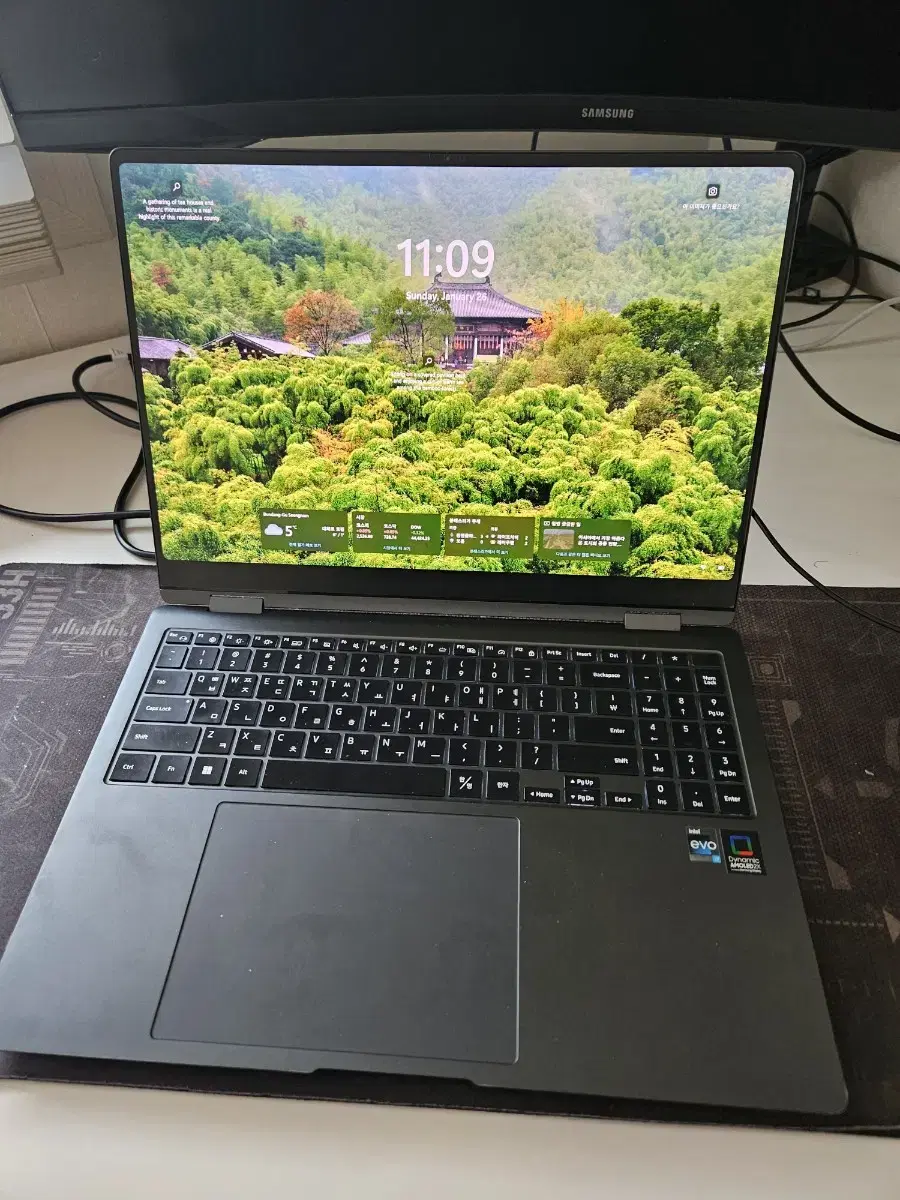 겔럭시북 프로3 360 i7-1360, 16G, Nvme 1TB